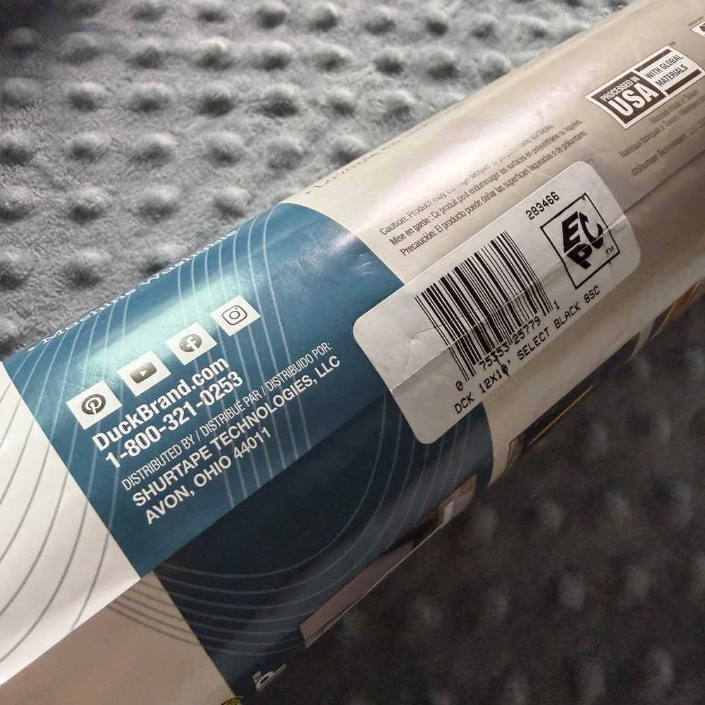 Duck Brand EasyLiner Select Grip Shelf Liner 12in x 10ft 3 Roll Bundle non-slip